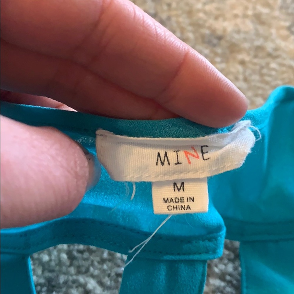 Turquoise Blouse - Picture 4 of 4